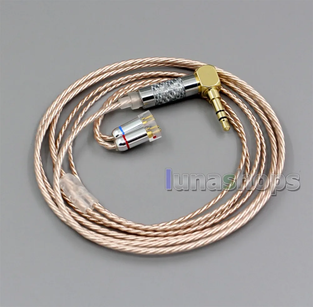 

LN006369 Hi-Res Silver Plated XLR 3.5mm 2.5mm 4.4mm Earphone Cable For UE11 UE18 pro QDC Gemini-S Anole V3-C V3-S V6-C V6-