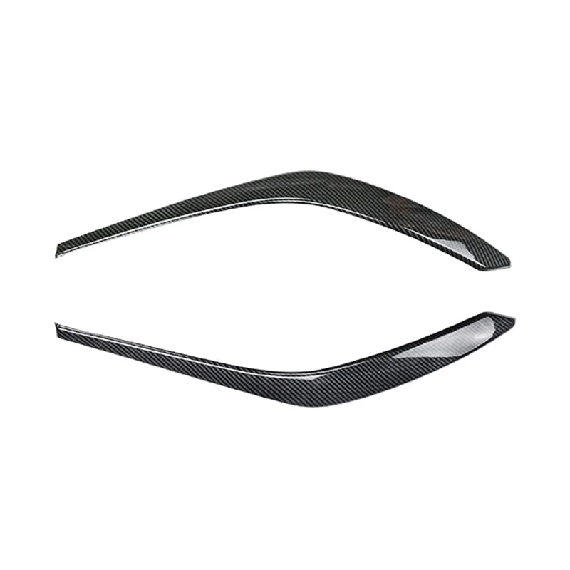 2 шт. ABS углеродное волокно Автомобильная внутренняя передняя дверь Подлокотник