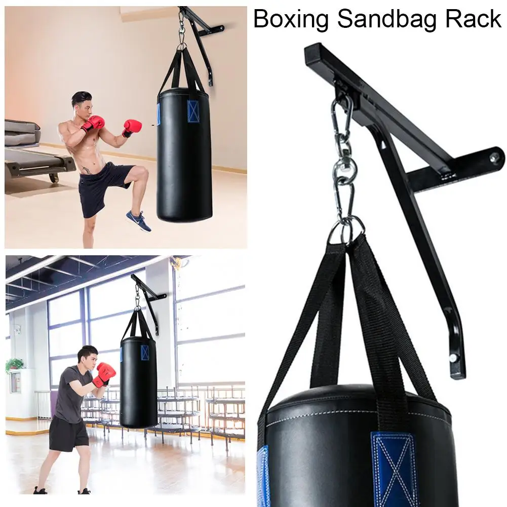 

Boxing Sandbag Wall Bracket Heavy-duty Steel Suspension Rack Wall-mounted Fitness Training Frame