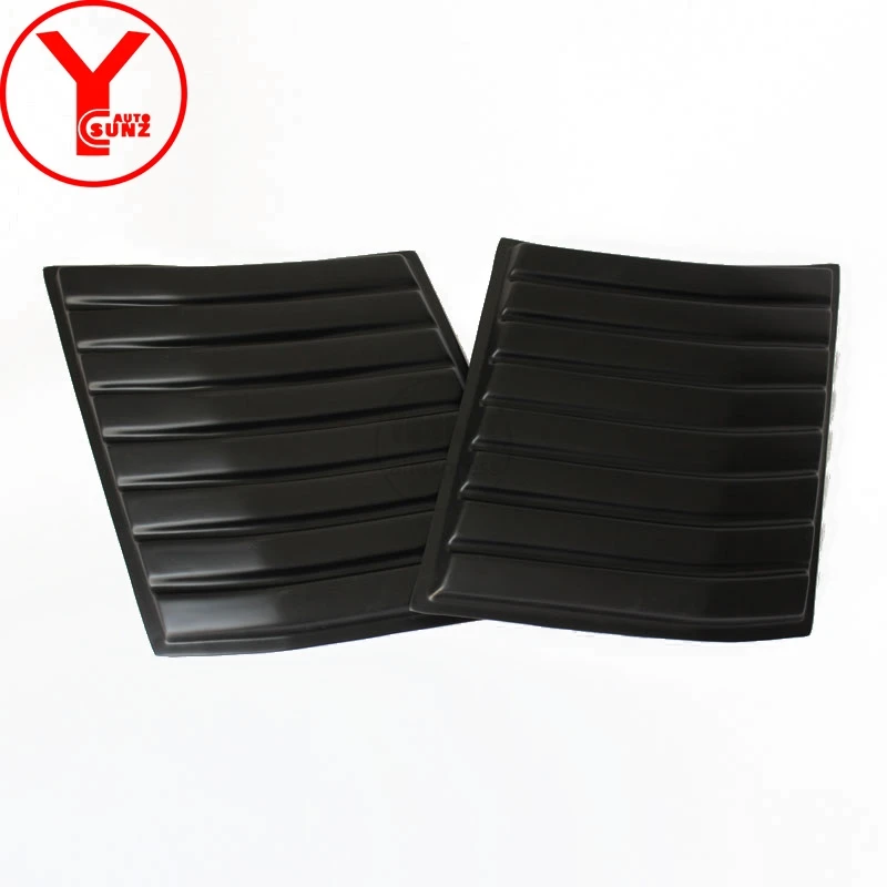 

YCSUNZ matte black side bonnet scoops hood vents car styling accessories For Ford Everest Endeavour Ranger T7 2016 2017 2018