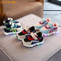 size 21 30 childrens led shoes boys girls lighted sneakers glowing for kid baby with luminous sole
