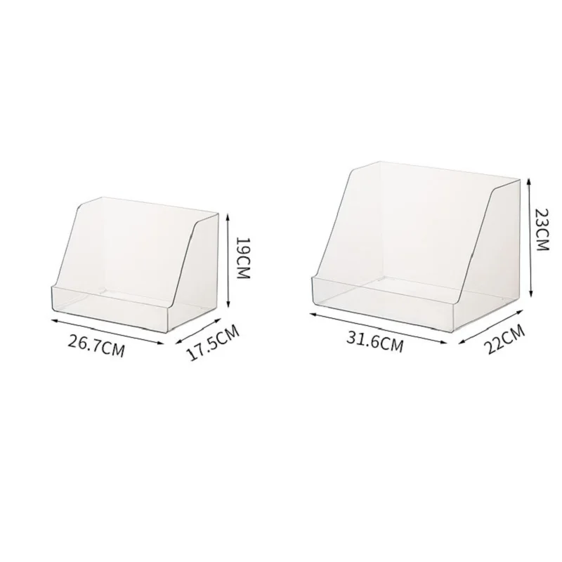 

Storage Holders Plastic Desktop Book Storage Box Children's Picture Books Oxford Tree Book Storage Transparent Visual Shelf