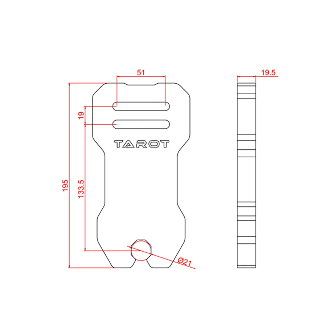 Держатель лопастей для главного ротора Tarot RC 550/600 поддержка MK55014 MK6035 пропеллеров 22