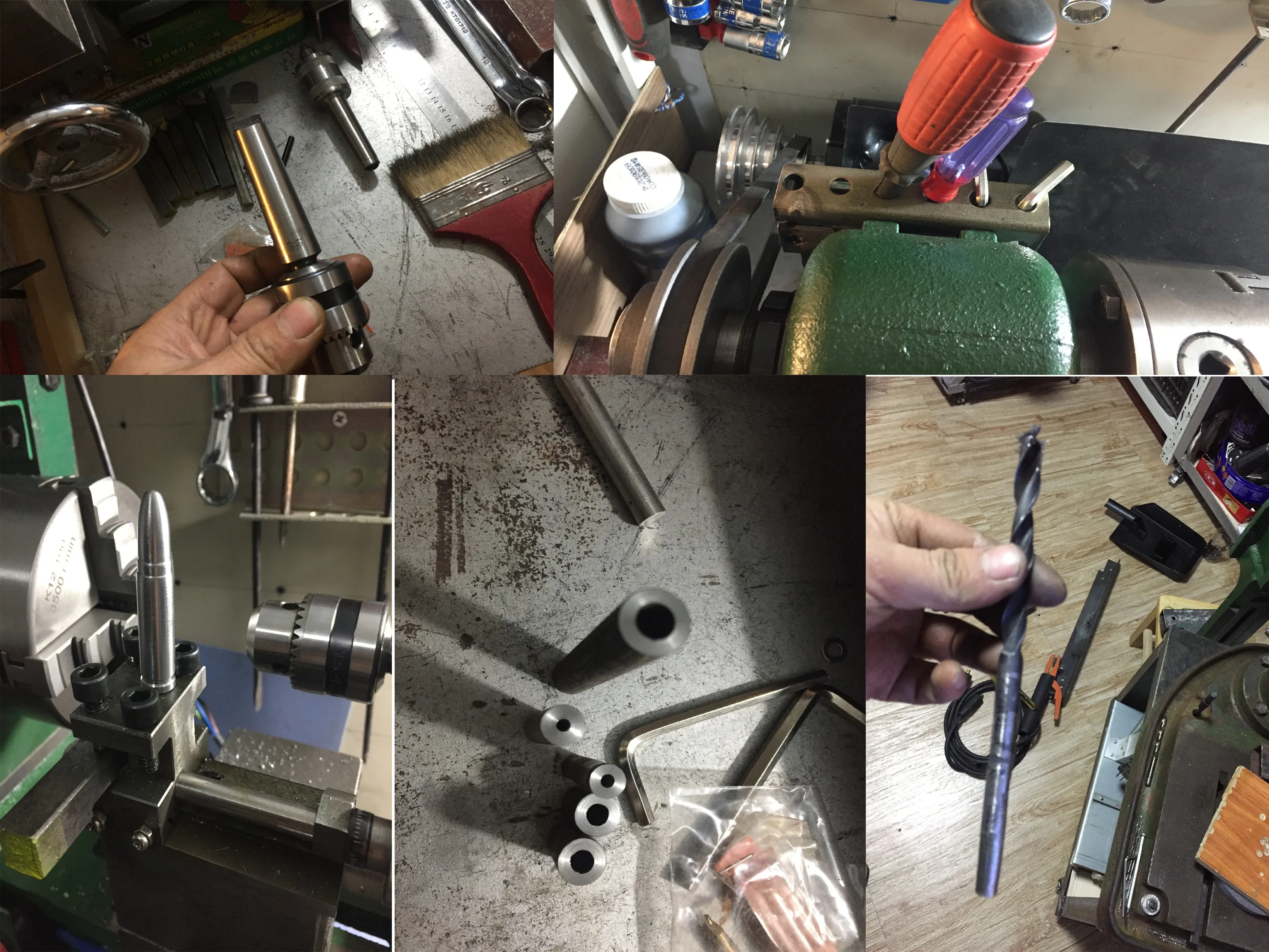 Micro-Meter Small Lathe Metal Metalwork Desktop Personal Home DIY Research | Обустройство дома