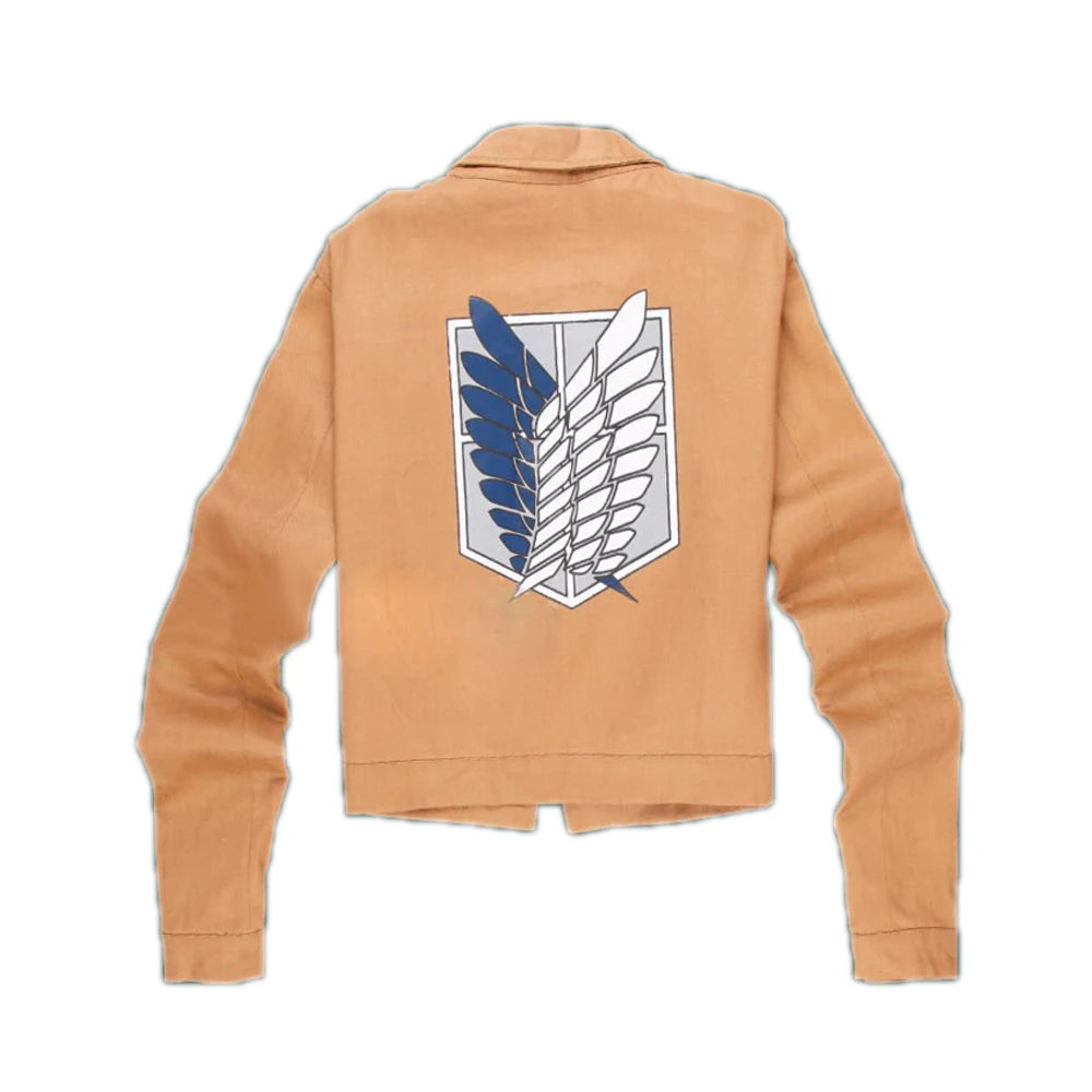 Куртка для косплея Эрена и Леви из атаки на Титанов жакет костюма легиона пиджак