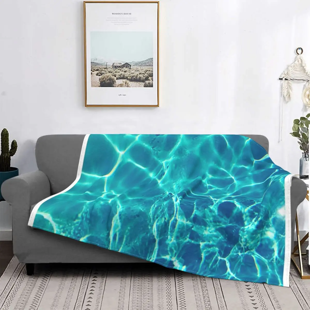 

Manta a cuadros para cama, colcha de cama a cuadros, manta двойной, color синий очищенный, 135