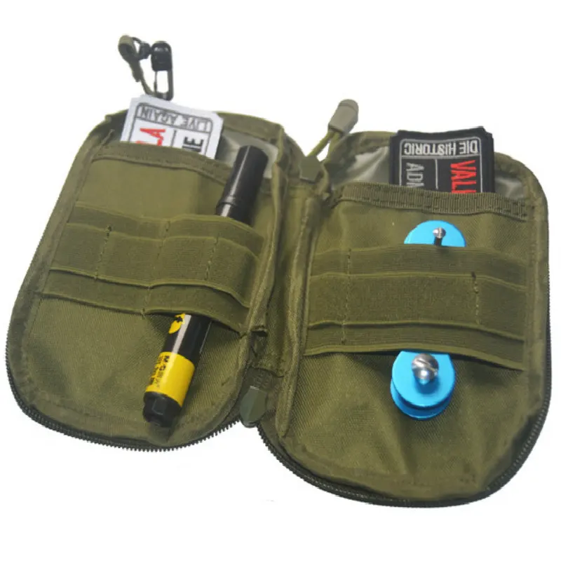 EDC выживания Водонепроницаемый Нейлон Тактический Molle системы поясная Сумка дорожная медицинская Военная аптечка Слинг Сумка Прочный