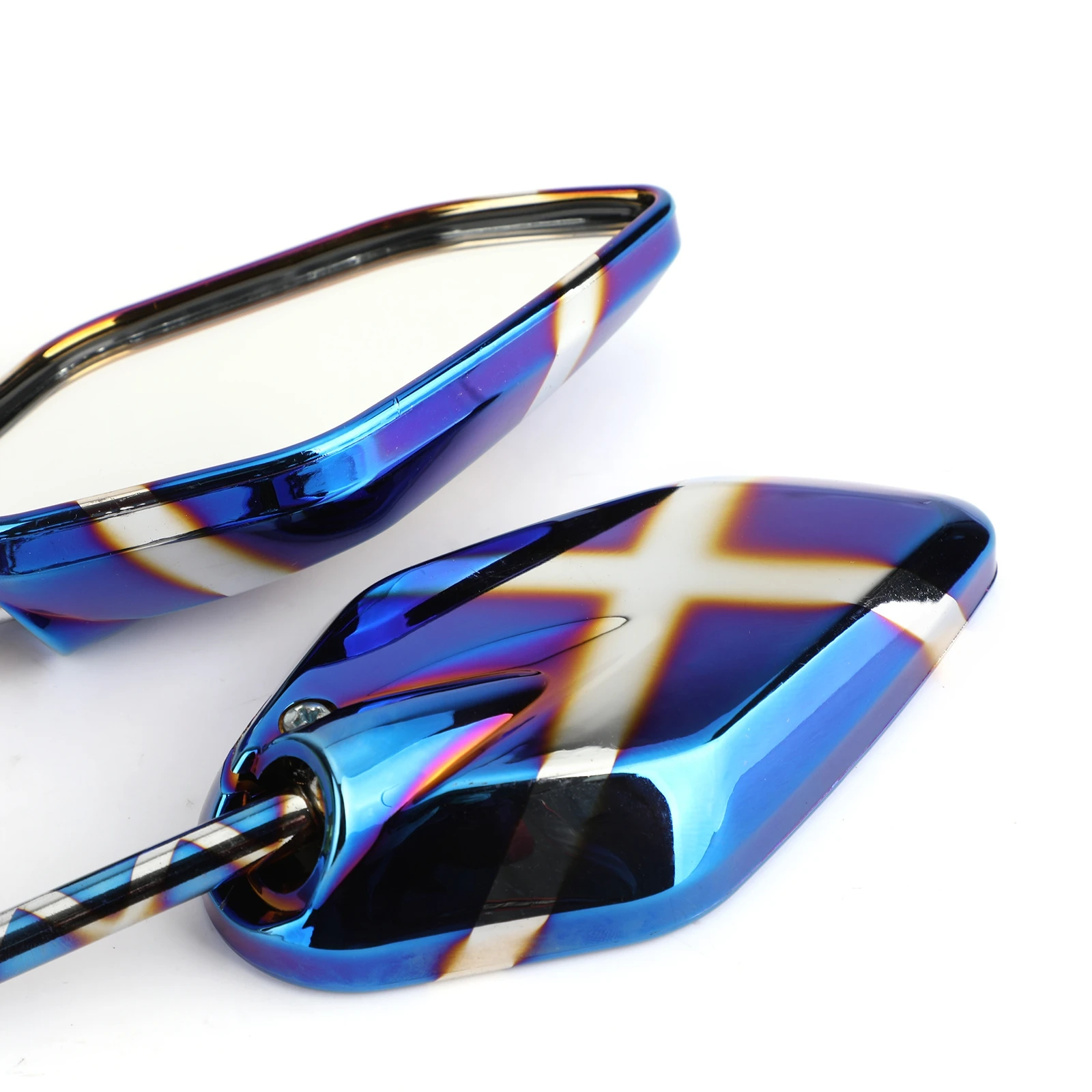 

Artudatech Pair M10 Rear View Side Mirrors Burnt Titanium Mirror Universal