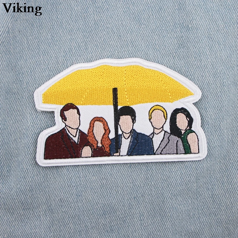 Как я встретил вашу маму мультфильм патчи железа на патч Diy Швейные значки