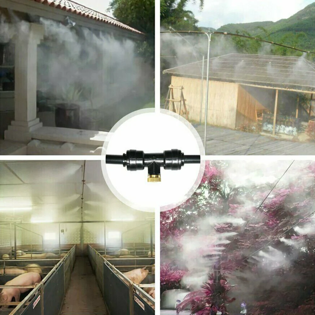 

Misting Nozzles Kit Fog Nozzles drip irrigation garden sprayer For Outdoor Patio Misting Cooling System Garden Water Mister
