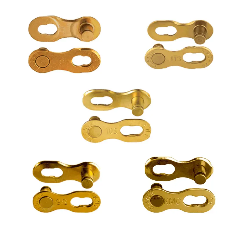 

KMC 2 Pairs Master Link Connector Bicycle Chain MissingLink for 8 9 10 11 12 Speed Road MTB mainframe Drivetrain Systems Chain