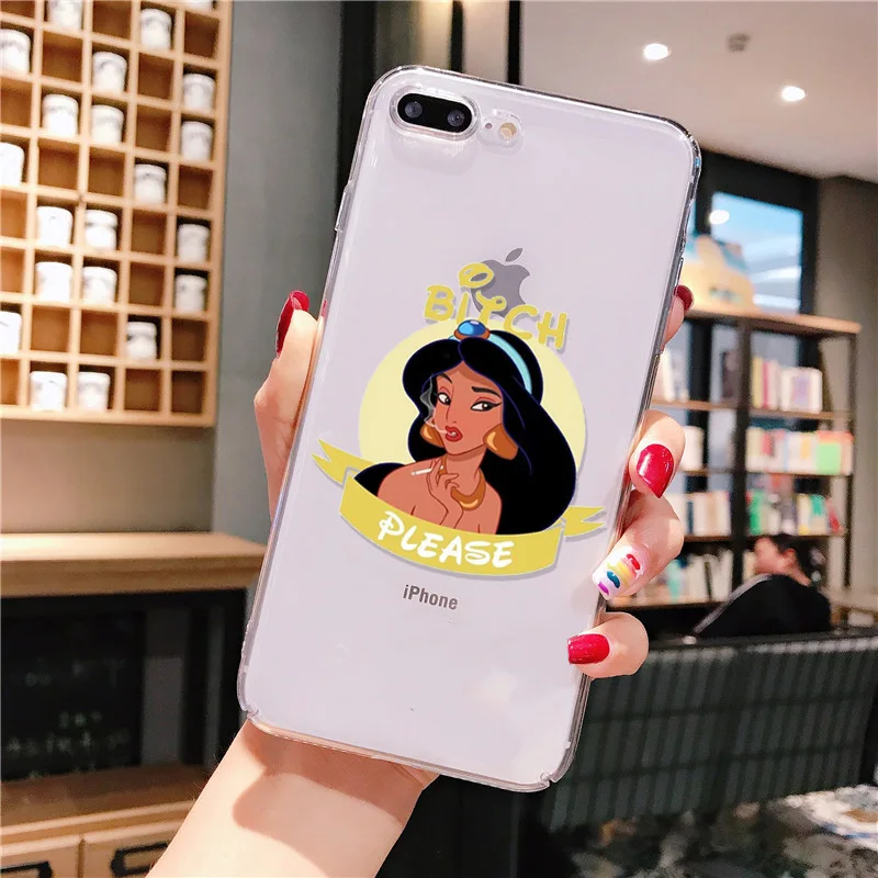 Забавный милый прозрачный мягкий чехол из ТПУ для IPhone 11 Pro XS MAX 8 7 6 6S Plus X XR 5 5S