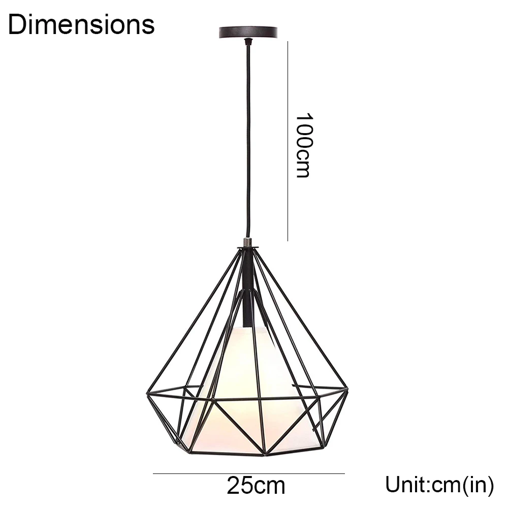 Современный подвесной светильник с бриллиантами винтажная металлическая люстра