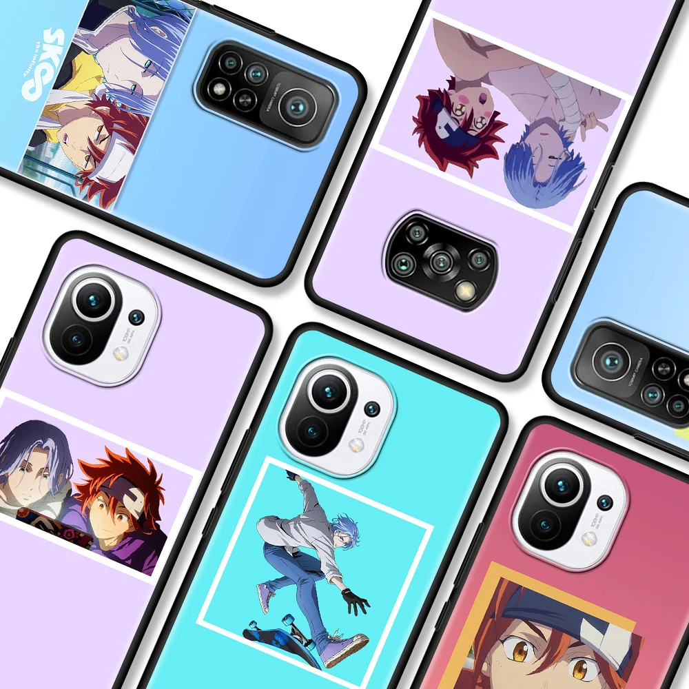 

Phone Case for Xiaomi Pocophone F1 Poco X3 NFC X3 GT X3 Pro M3 Pro 5G F3 GT Soft Cover Back Funda Capa Sk8 The Infinity Japan