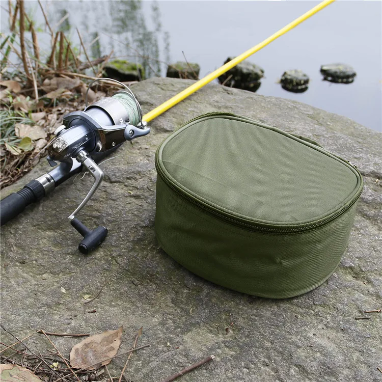 Military Green Oxford Leisure Sports Fishing Bag Bait Bag Outdoor Portable Fishing Boat Bag