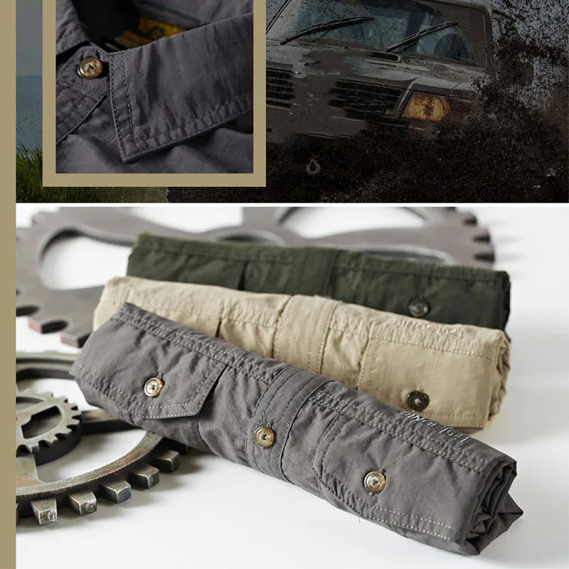 Мужская Уличная летняя рубашка с коротким рукавом дышащая быстросохнущая