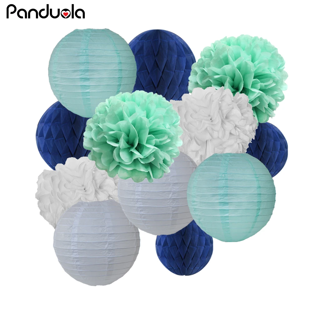 Домашний декор 5 шт. помпоны для папиросной бумаги Цветочные шары украшения