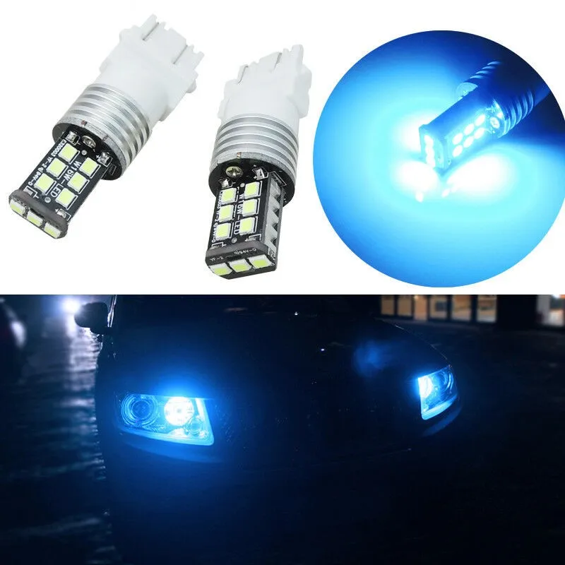 

Replacement LED Bulb Running Light Super Bright 12V DC 15-3528-SMD 2pcs Set