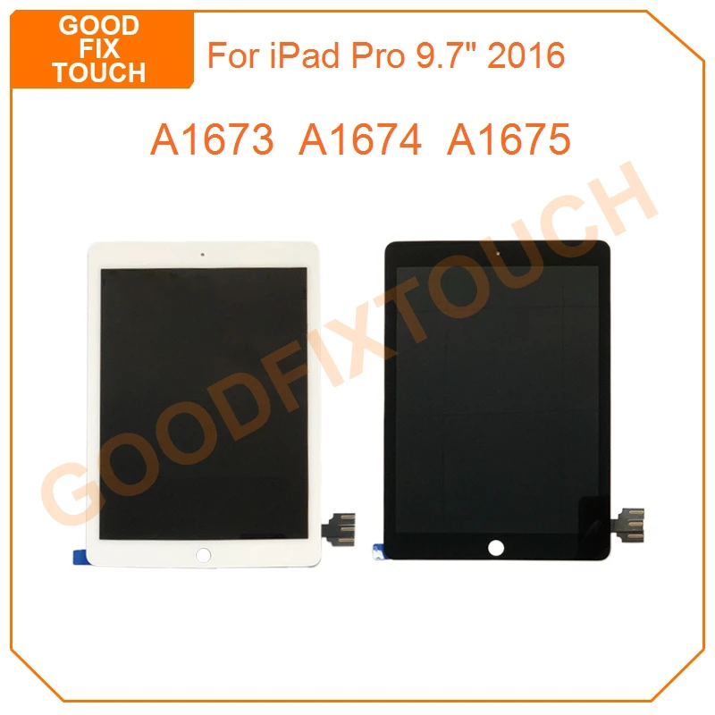 Pantalla LCD AAA + para iPad Pro 9,7, A1673, A1674, A1675, montaje de digitalizador con pantalla t&aacute;ctil, piezas de repuesto para iPad Pro 2016, 9,7"-0