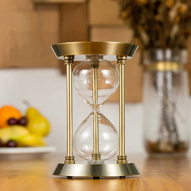 

Hot Self-installed sand homemade hourglass empty bottle timer birthday gift wedding creative decoration home Glass Hourglass
