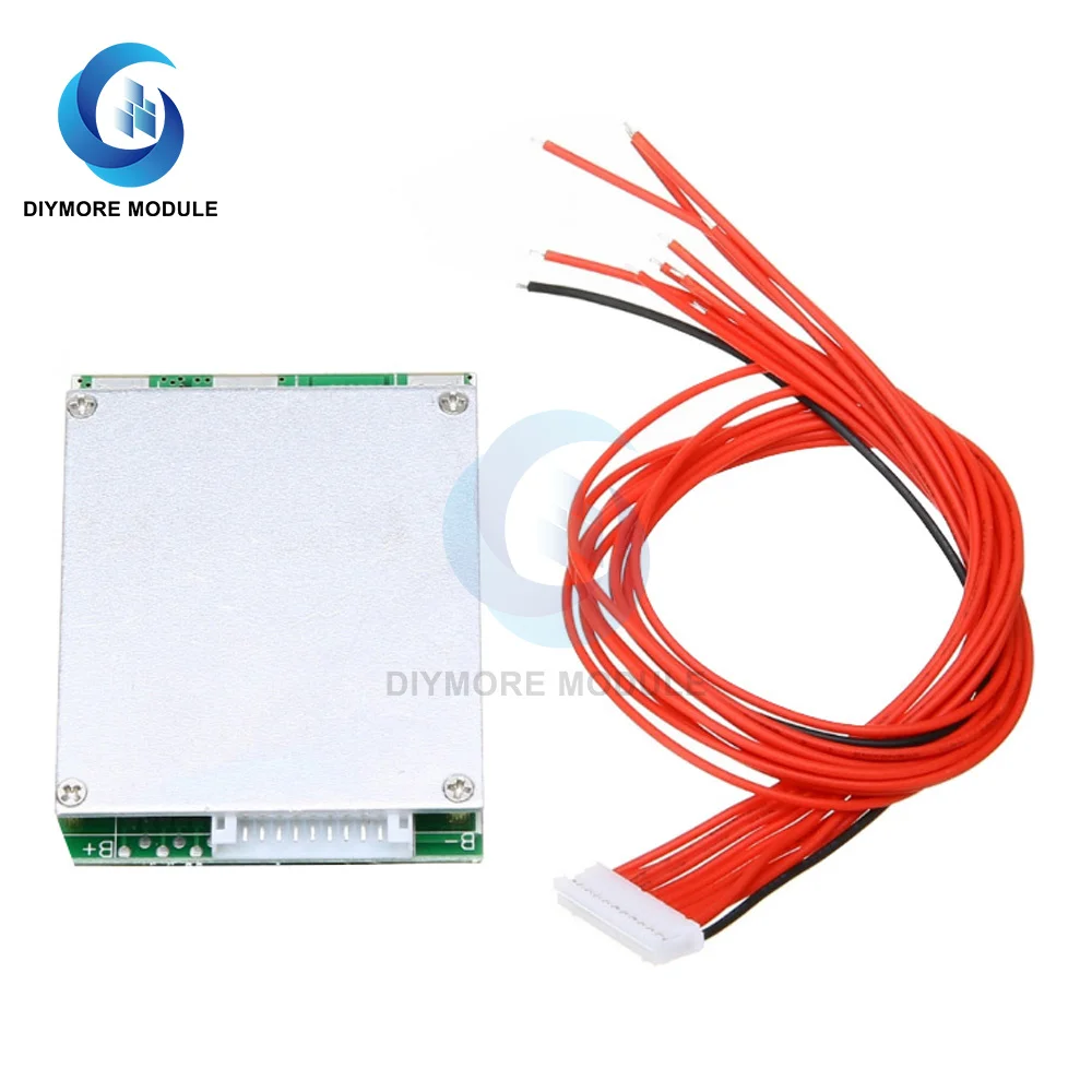 BMS 10S 36V 15A 20A Li-ion Lithium Battery Charge Protection Board with Balance PCB PCM For E-bike Escooter 18650 Cells Charging |
