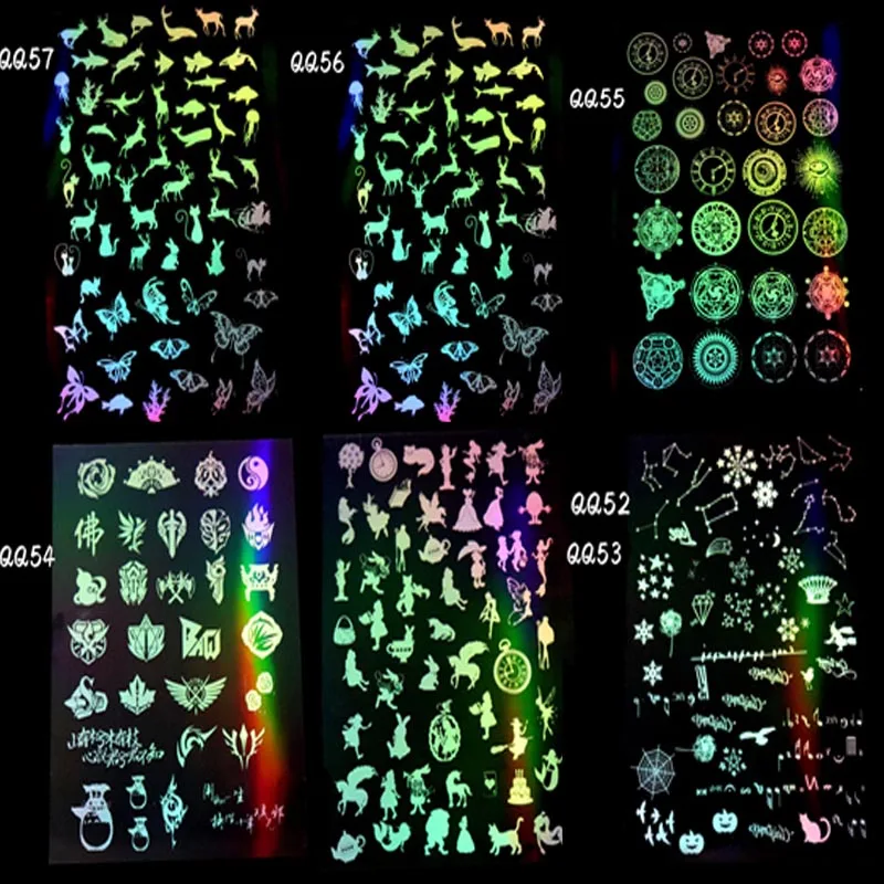 Голографический волшебный круг прозрачная пленка для УФ смолы художественного