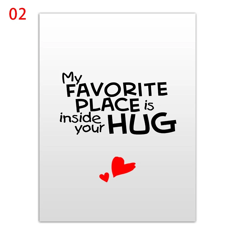 Скандинавский постер с ландшафтом мое любимое место находится в вашем объятии