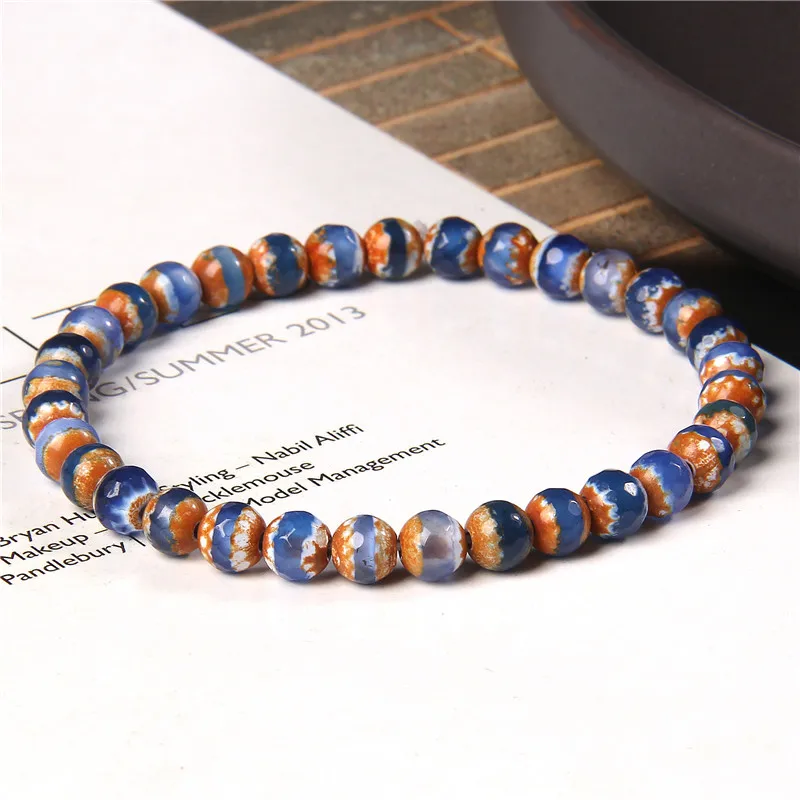 

Wholesale 6mm Energy Bracelets 100% Natural Stone Beads Healing Bracelet Meditation Men Women Bracelet Healthy Yoga Jewelry Gift