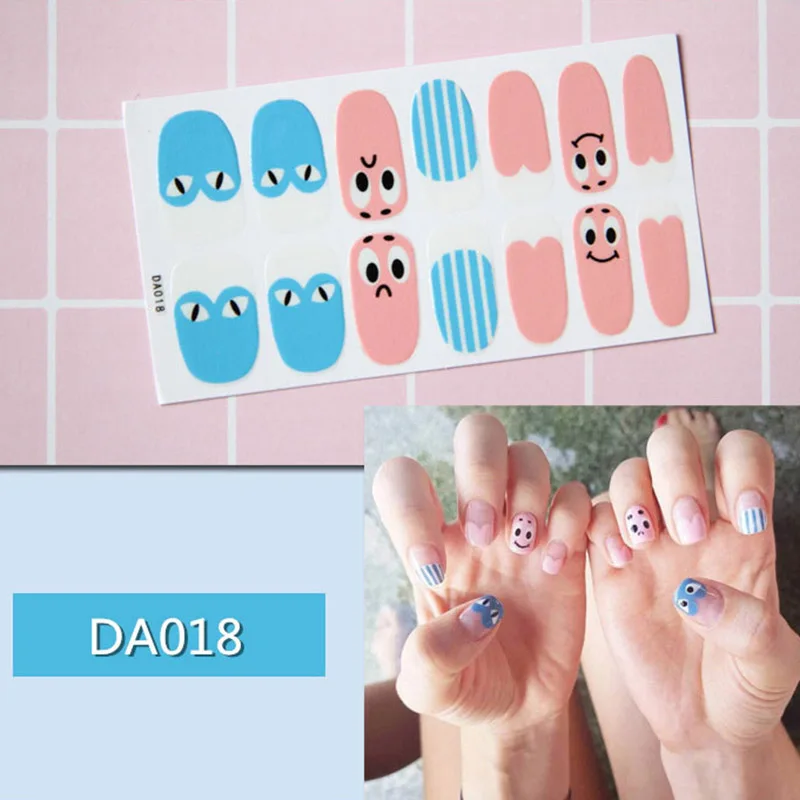 Мгновенный стикер для дизайна ногтей обертывание фольга сделай сам маникюра