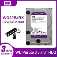 wd purple 2tb hdd 64mb sata 6 gbs1 3 5 surveillance internal hard drive for video recorder wd20ejrx