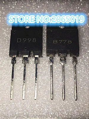 4PCS 2PCS 2SB778 + 2SD998 B778 D998 TO-247 | Replacement Parts