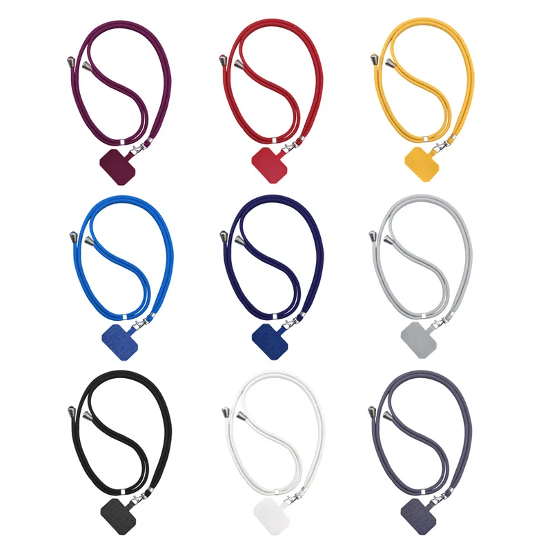 

Universal Crossbody Patch Phone Lanyards Mobile Phone Strap Lanyard Nylon Soft Rope Cell Phone Hanging Cord Holder Dropshipping