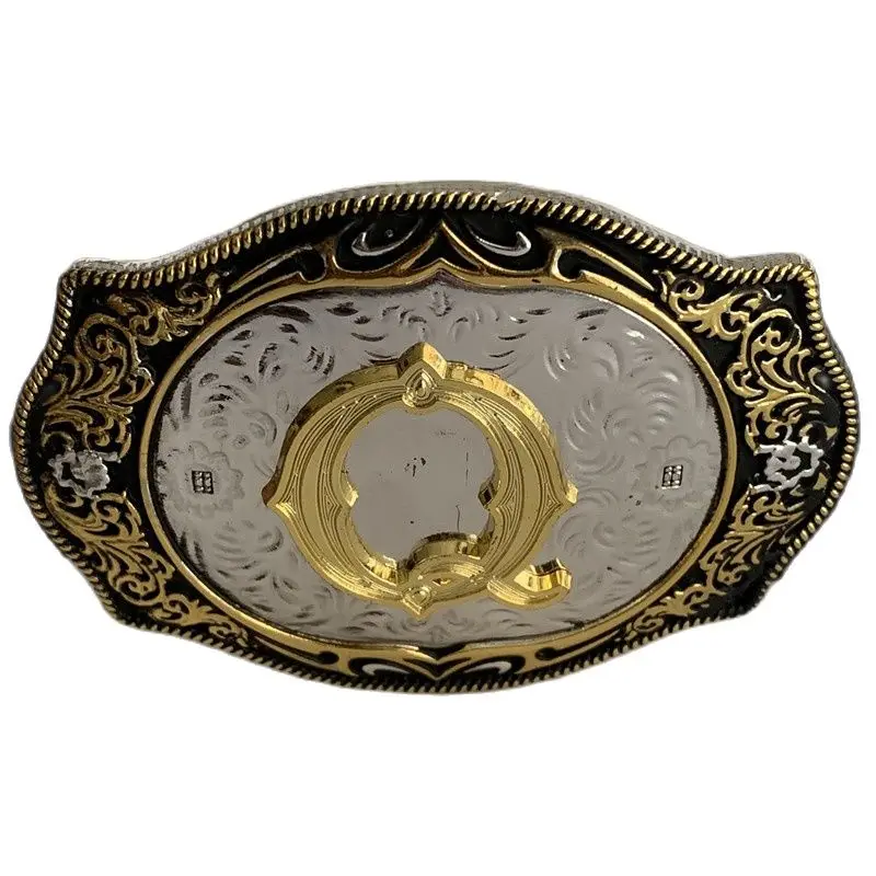 

Пряжка для ремня для мужчин и женщин, модный металлический ковбойский ремень с ковбойскими буквами Q Initial, аксессуары для ремня шириной 4 см