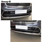 Для Kia Sorento L 2015 2016 2017 автомобильный ABS хромированный номерной знак Отделка Передняя гоночная решетка капот Панель рамка