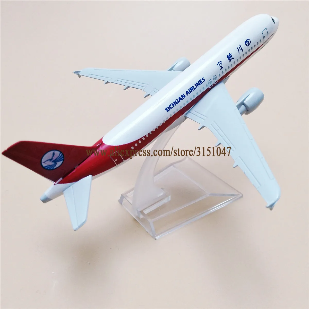 16 см Air China Sichuan Airlines A320 Airbus 320 Airways металлический сплав модель самолета литой под