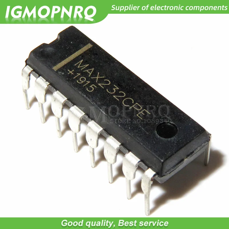 10 шт. MAX232CPE MAX232 DIP-16 интерфейс IC 5 В многоканальный драйвер/приемник для RS-232 новинка