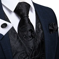 fashion dress vests slim fit mens suit vest male waistcoat luxury wedding vest casual sleeveless formal business jacket dibangu