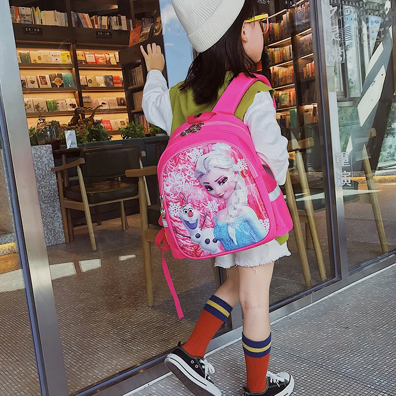 Детская школьная сумка в стиле Холодное сердце детские сумки милый детский