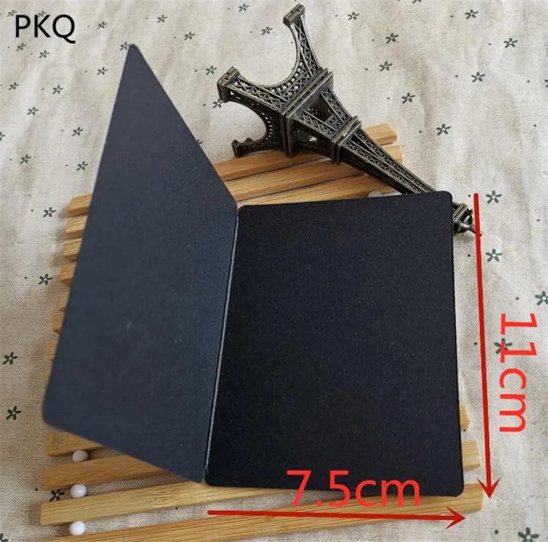 10pcs Vintage Kraft Paper Blank Cards Folded Greeting Card Painting DIY Christmas | Дом и сад