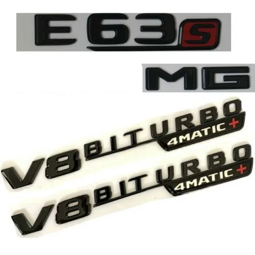 Черный глянец E63s для V8 BITURBO 4matic + значки-эмблемы W213 | Автомобили и мотоциклы