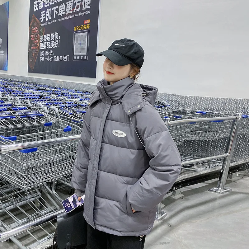 Clothing for Winter Jacket Coat Women Short Female Student Cotton 2021 The New Little Guy