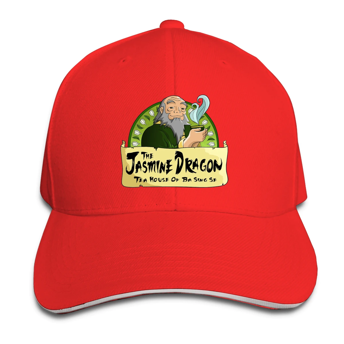 Бейсболка с жасминовым драконом чайного дома Кепка козырьком хлопковая кепка