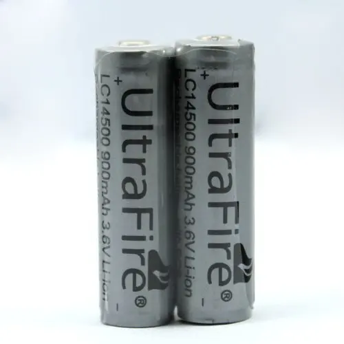 

TrustFire 14500 900mAh 3.7V Rechargeable Li-ion Battery Lithium Batteries with PCB Protection Board For LED Flashlights