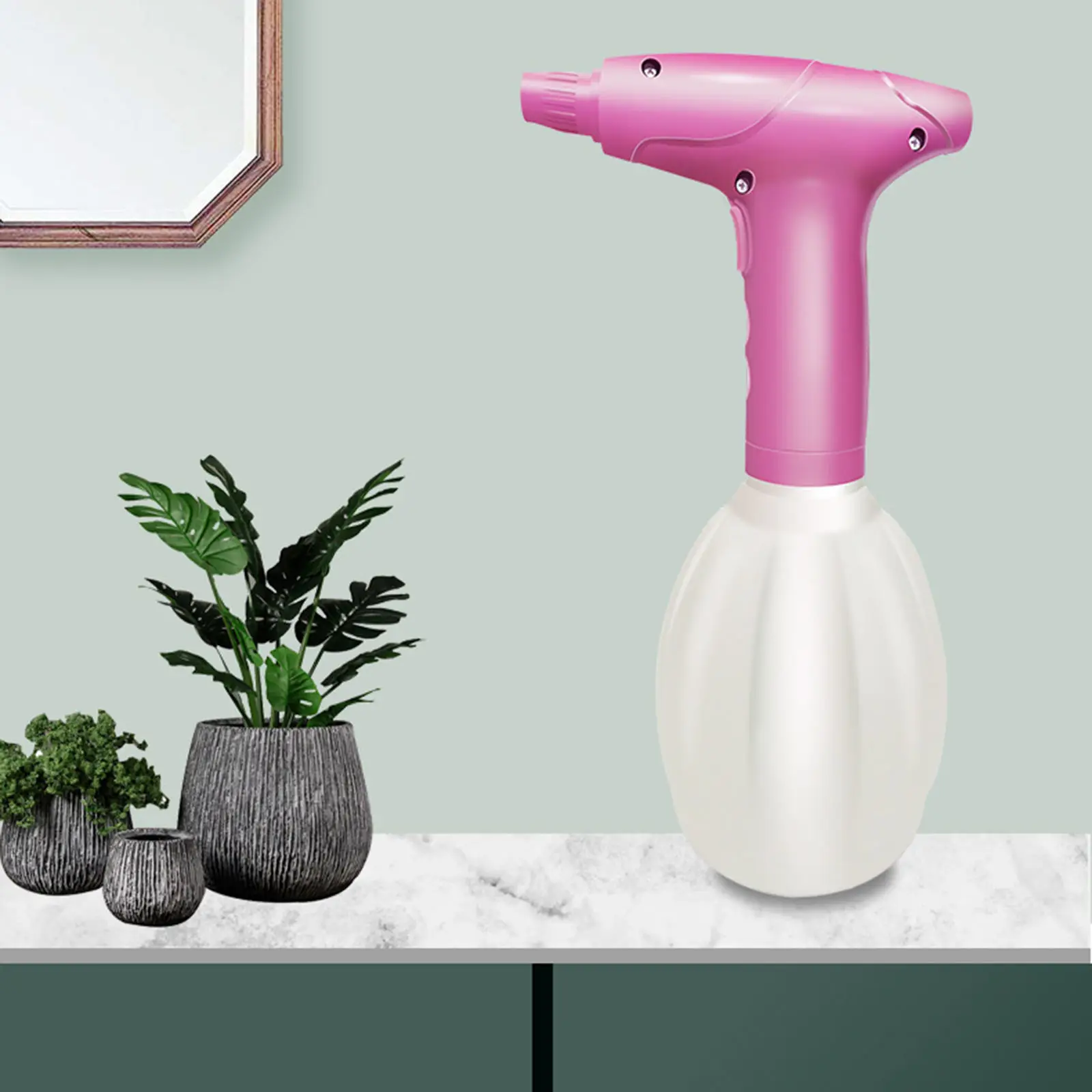 

Handheld Electric Spray Bottle 1L Automatic Plant Watering Devices for Gardening, Fertilizing, Household Cleaning