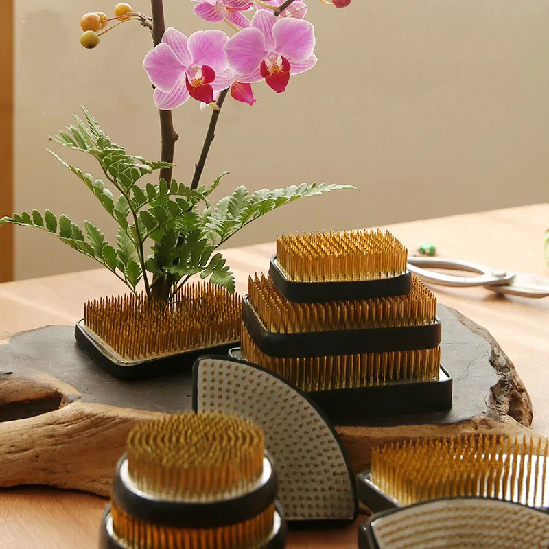 Японский держатель для цветов Ikebana Kenzan фиксирующие инструменты в виде лягушки