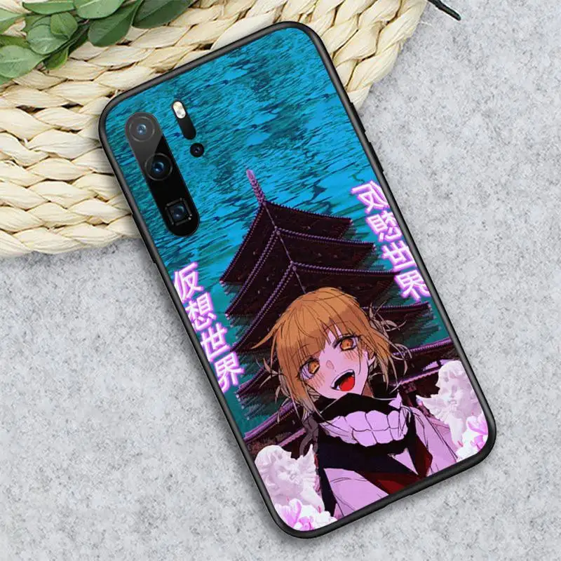 

Vaporwave Glitch Anime Phone Case For Huawei honor Mate P 10 20 30 40 i 9 8 pro x Lite smart 2019 nova 5t