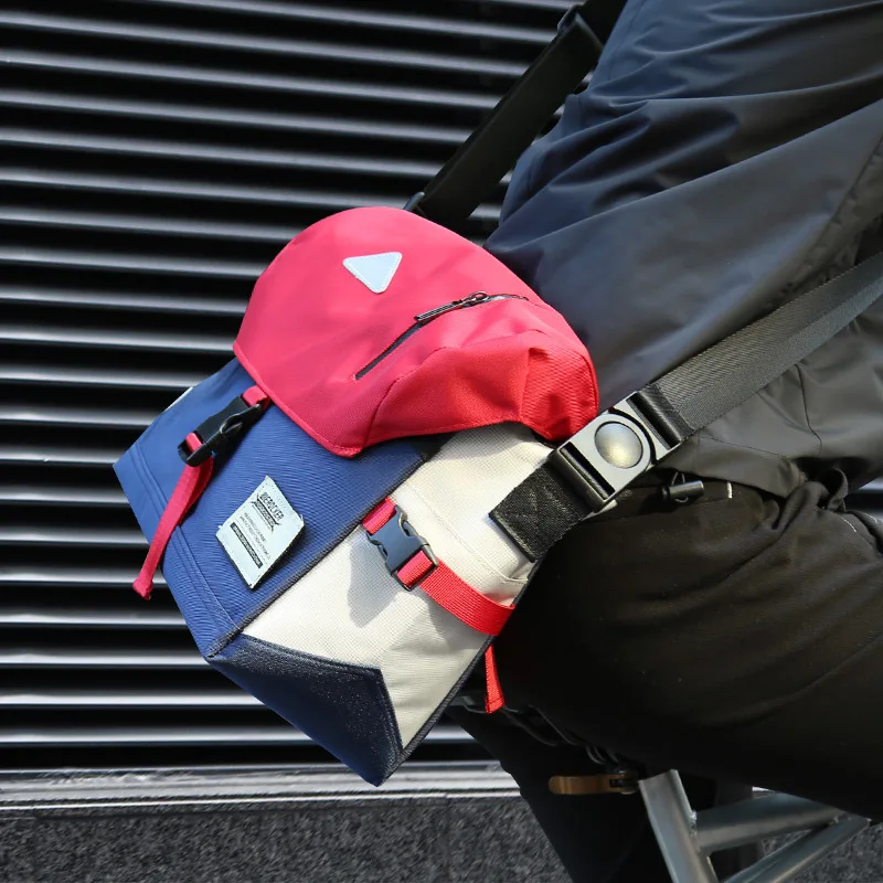 Сумка через плечо черная сумка-мессенджер с фиксированным снаряжением