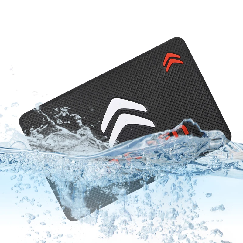 Автомобильный нескользящий коврик из ПВХ с эмблемой для приборной панели Citroen C4 C5