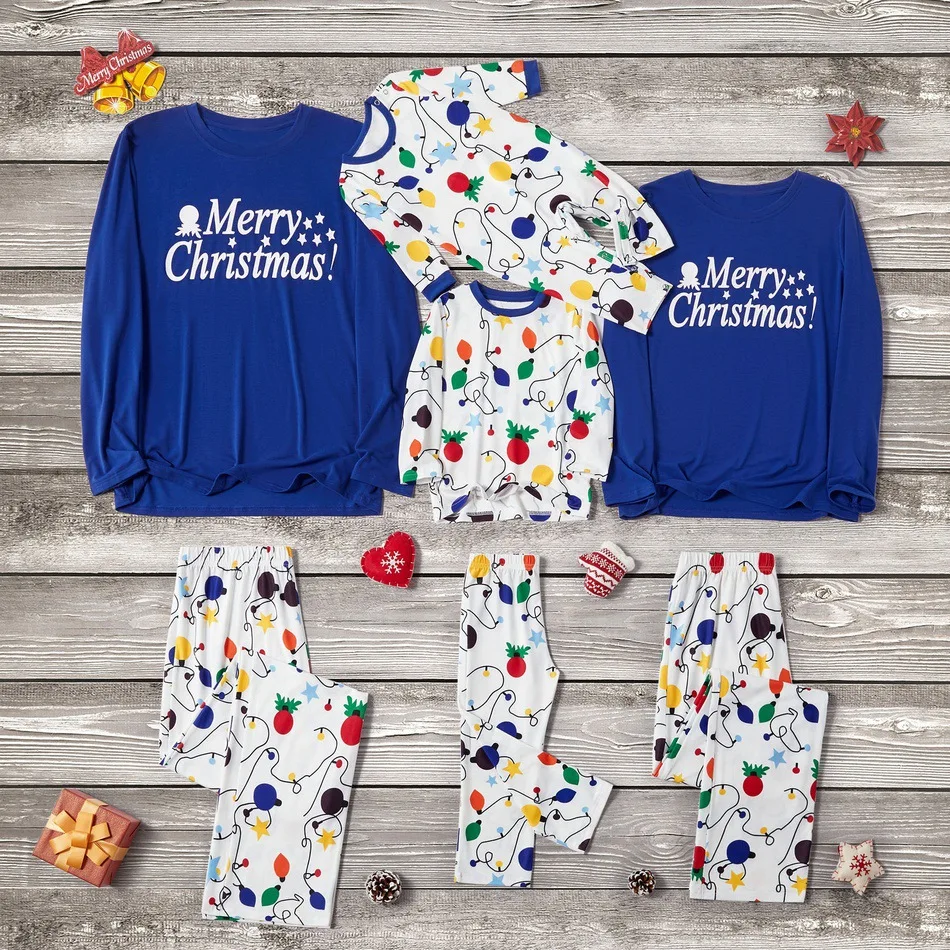 

2021 Christmas Family Matching Pajamas Sets Plaid Mother Daughter Father Son Sleepwear Mom Baby Mommy and Me Xmas Pj's Clothes