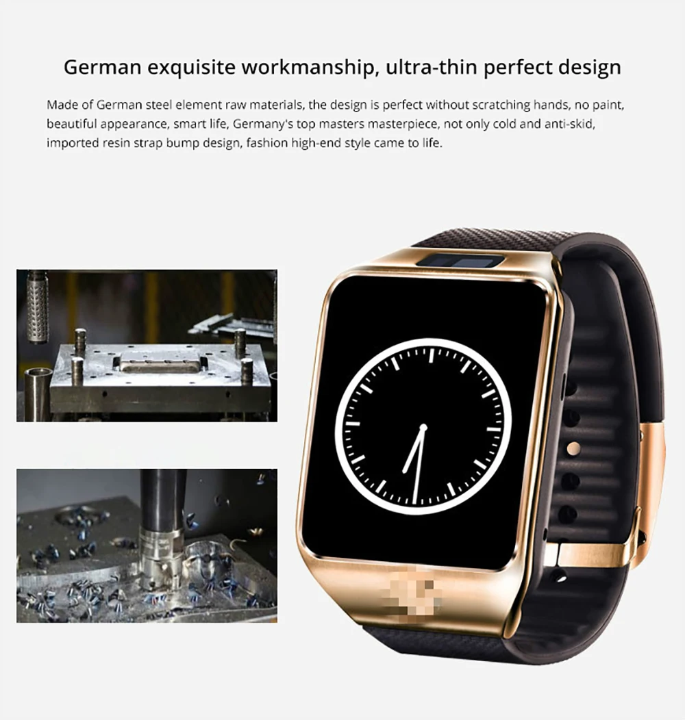 Bluetooth Смарт часы Smartwatch DZ09 Android смартфон вызов Relogio GSM Сим слот камера для Android samsung